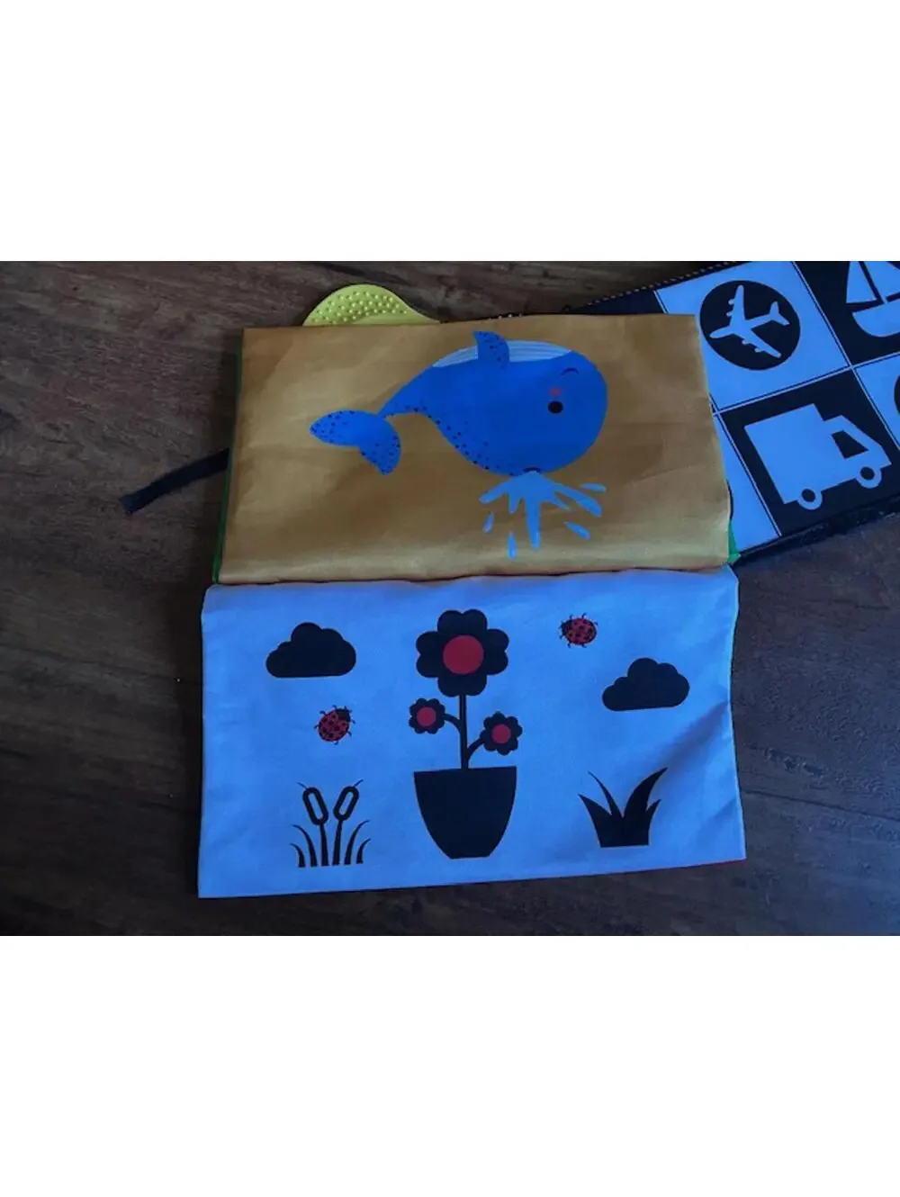 Colorful Educational Soft Fabric Activity Book for Toddlers